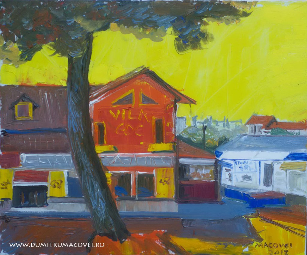 pictor Dumitru Macovei, Copacul - Techirghiol
