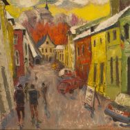Strada in Sighisoara