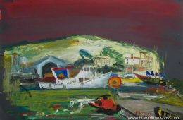 Noaptea in port, Balcic